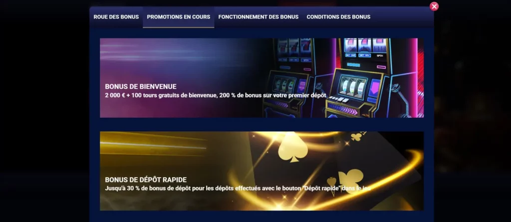 Activer une offre promotionnelle après l’inscription